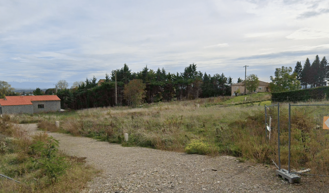 Terrain à Davézieux 554m2 + Projet de construction